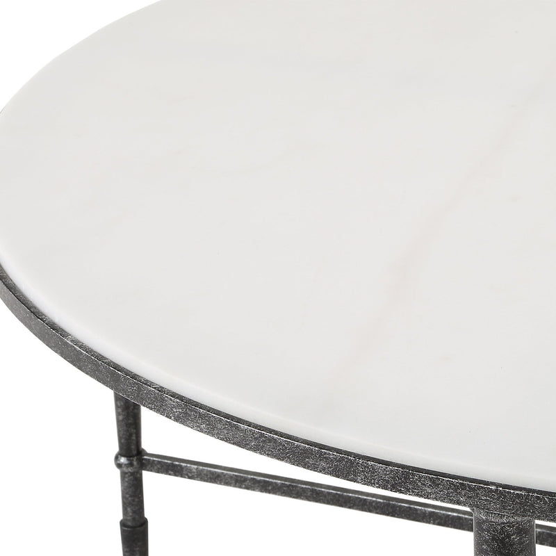ROSHN 102 W x 43 H x 102 D Round Coffee Table - Al Rugaib Furniture
