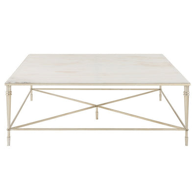 ROSHN 122 W x 43 H x 122 D Square Coffee Table - Al Rugaib Furniture