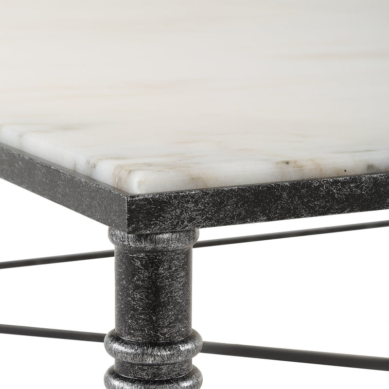 ROSHN 122 W x 43 H x 122 D Square Coffee Table - Al Rugaib Furniture