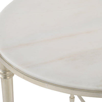 ROSHN 71 W x 58.5 H x 61 D Oval End Table - Al Rugaib Furniture