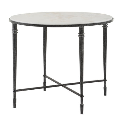ROSHN 71 W x 58.5 H x 61 D Oval End Table - Al Rugaib Furniture