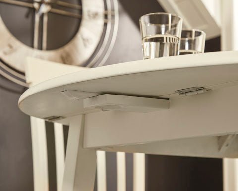 ROUND DRM DROP LEAF TABLE - Al Rugaib Furniture