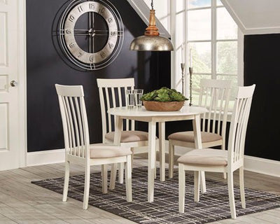 ROUND DRM DROP LEAF TABLE - Al Rugaib Furniture