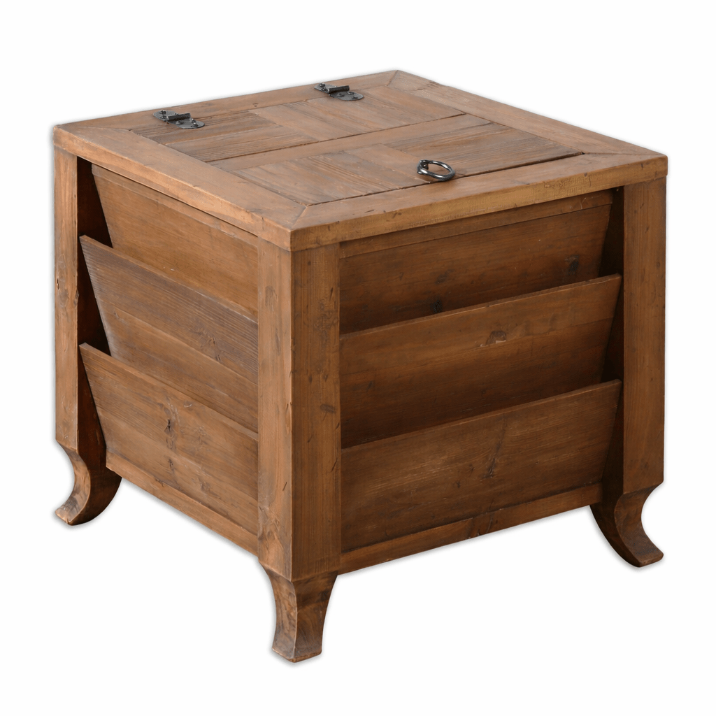 ROUND MARBLE TOP SIDE TABLE DARK BRONZE FINISH Accent & End Tables| Uttermost