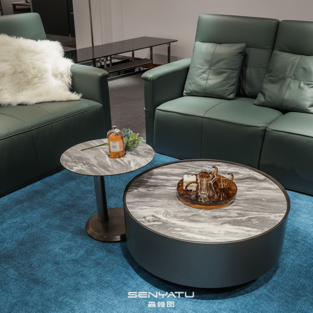Round Side Table - Small Coffee Tables| Al Rugaib Furniture