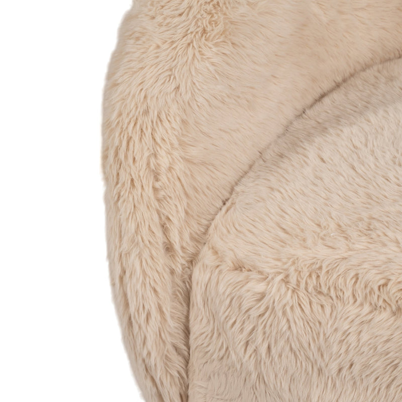Roundback Swivel Chair, Sand - Al Rugaib Furniture