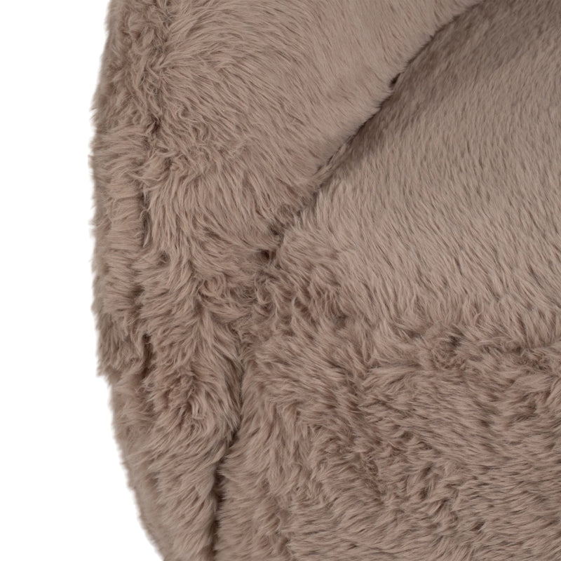 Roundback Swivel Chair, Tan - Al Rugaib Furniture