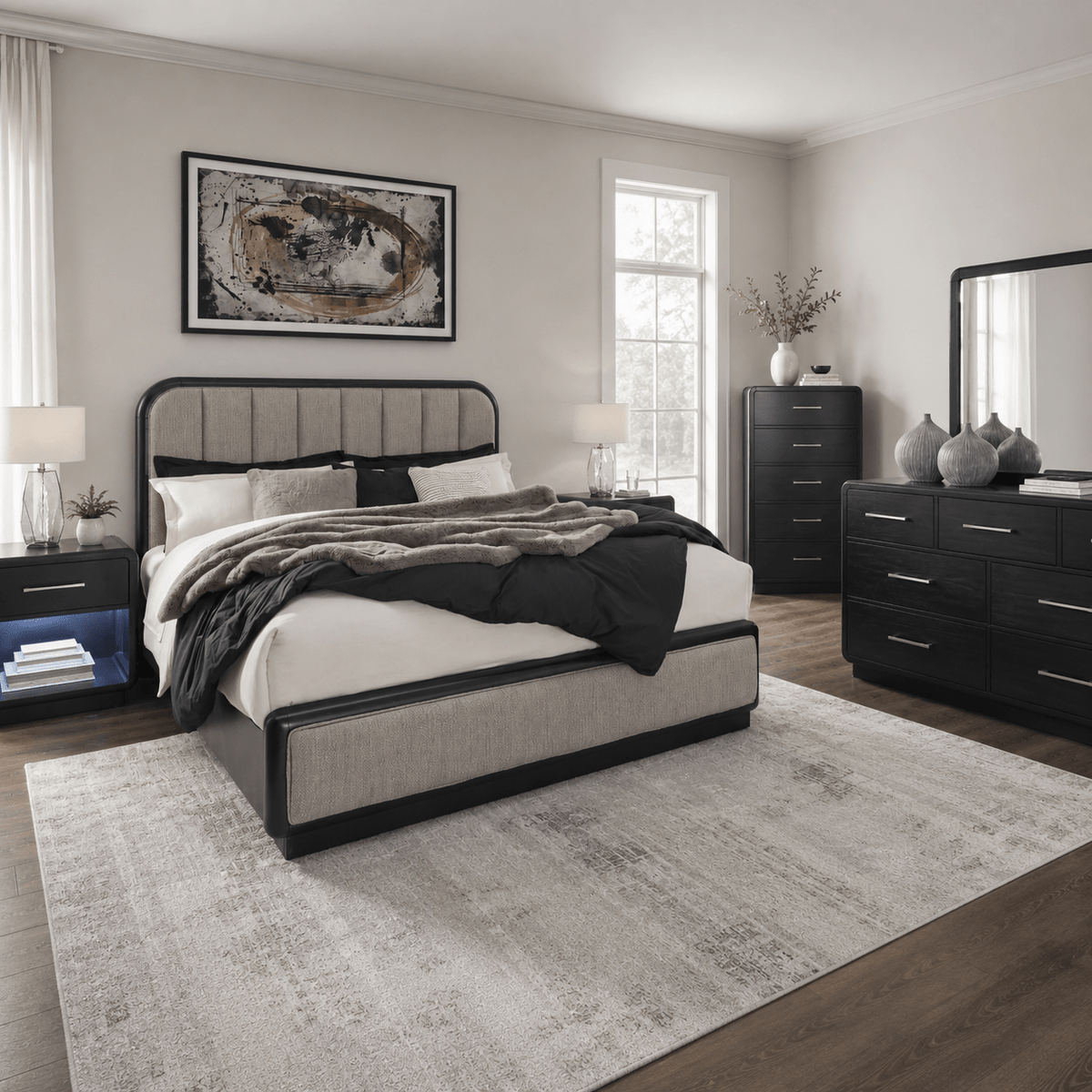 Rowanbeck Bedroom king set  Bedroom Sets| Ashley Homestore
