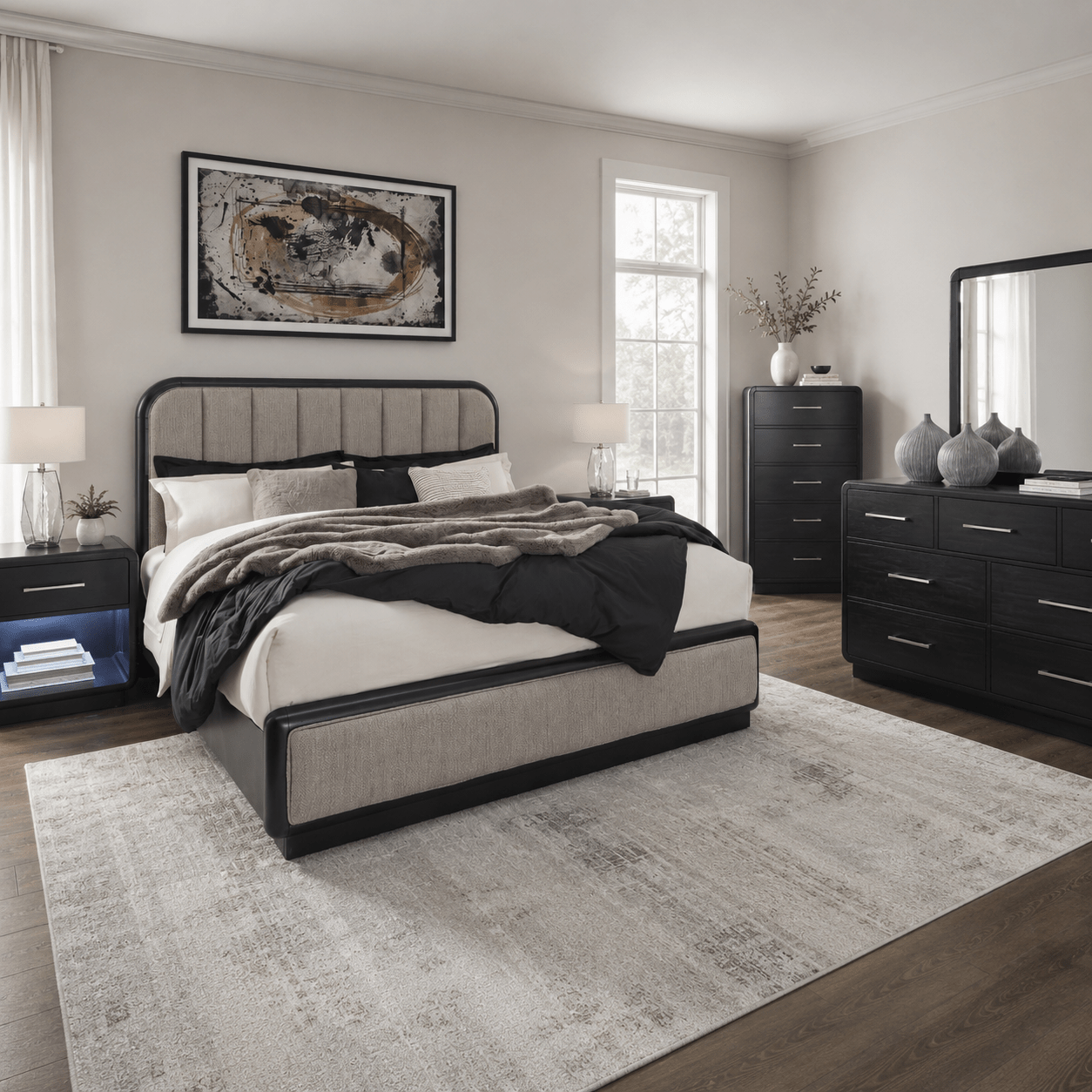 Rowanbeck Bedroom king set  Bedroom Sets| Ashley Homestore