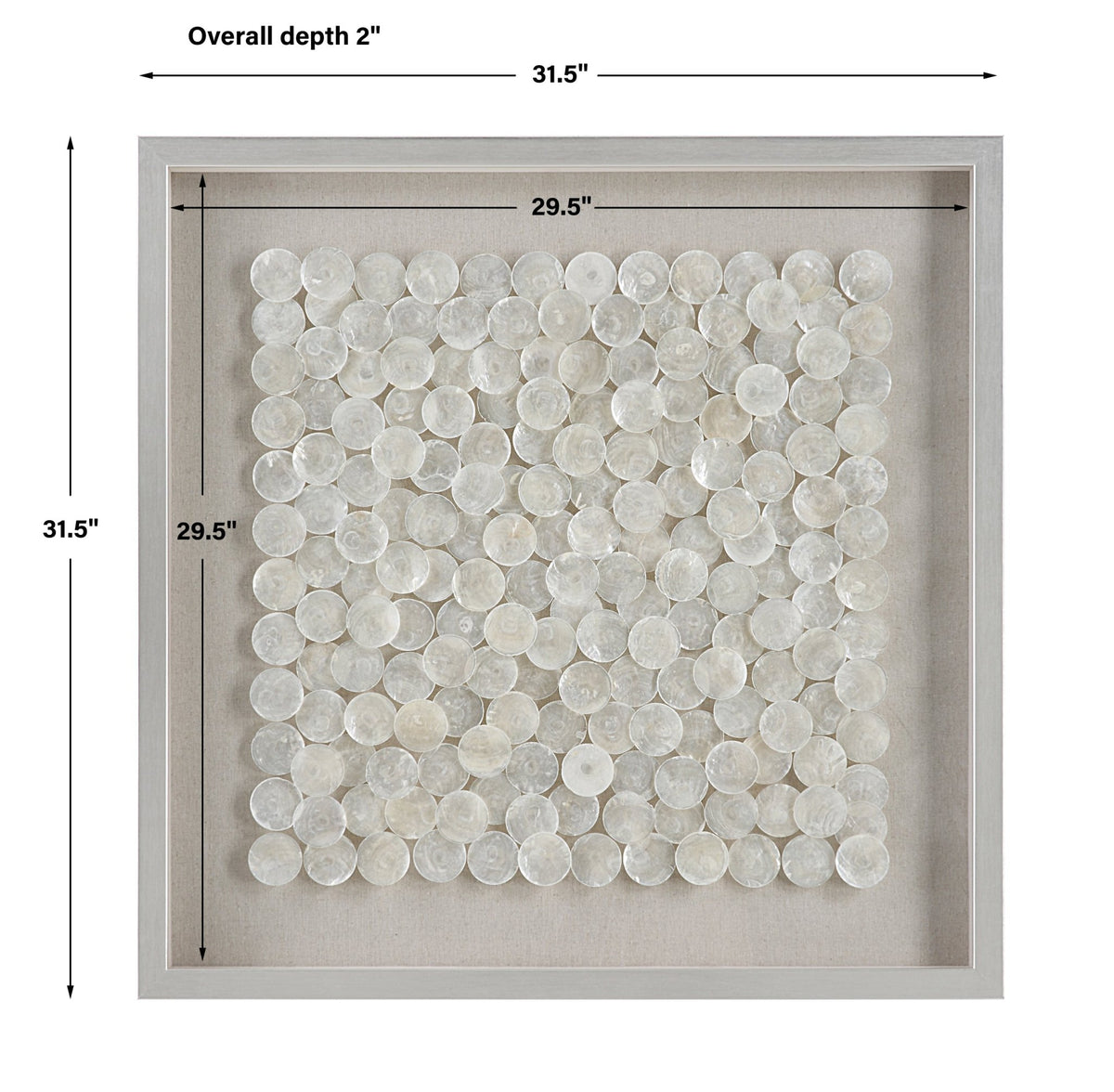 Roxas Shadow Box Table Decors| Uttermost