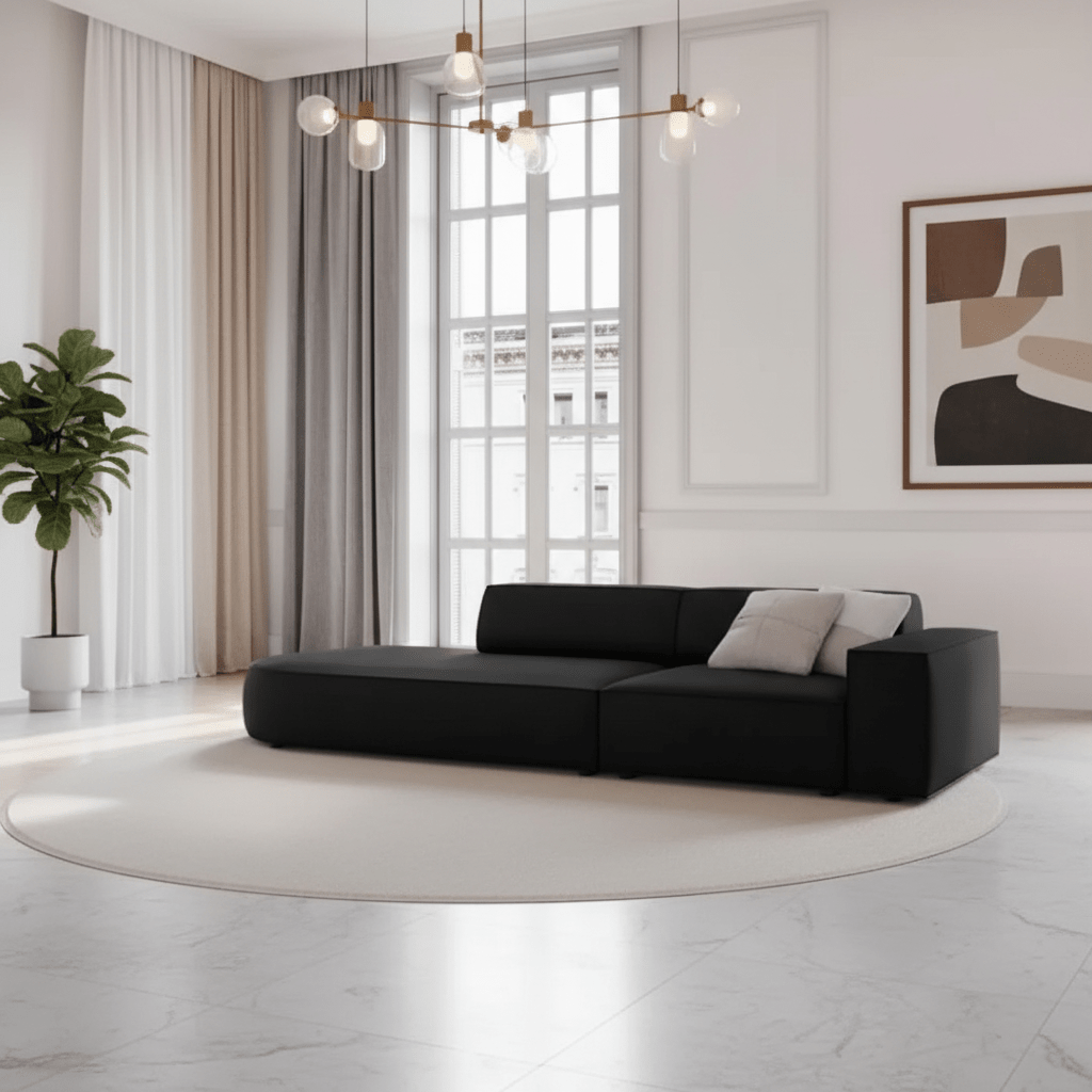 Royal | 3-Seater Velvet Sofa - 280x80x85 cm Sofas & Loveseats| Royal Furniture
