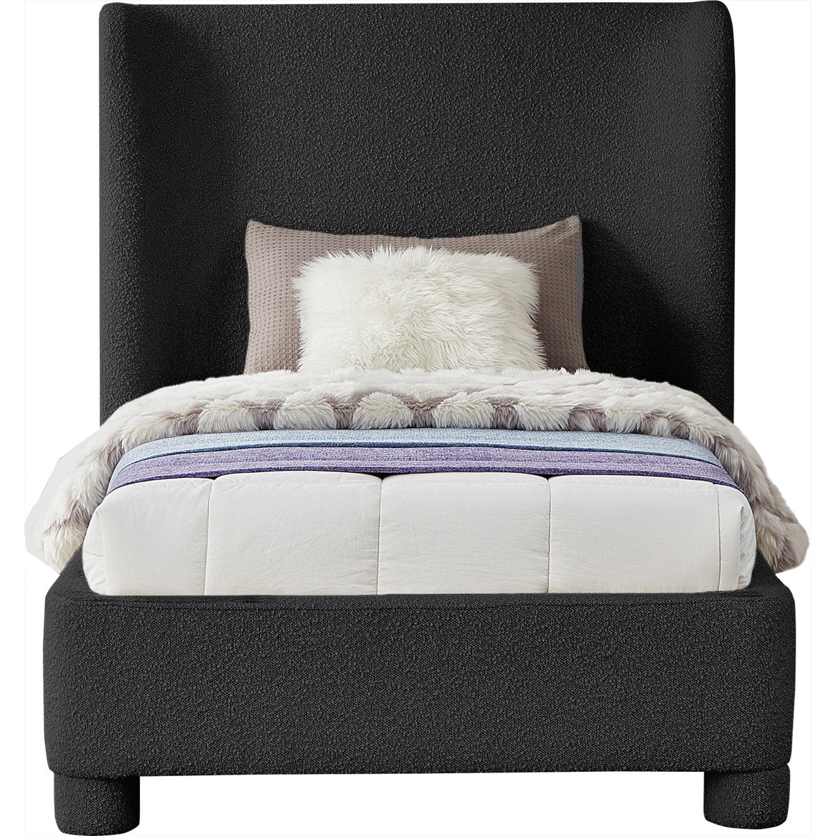 Royal | BoucléSoft Twin Bed with Upholstery Beds| Royal Furniture