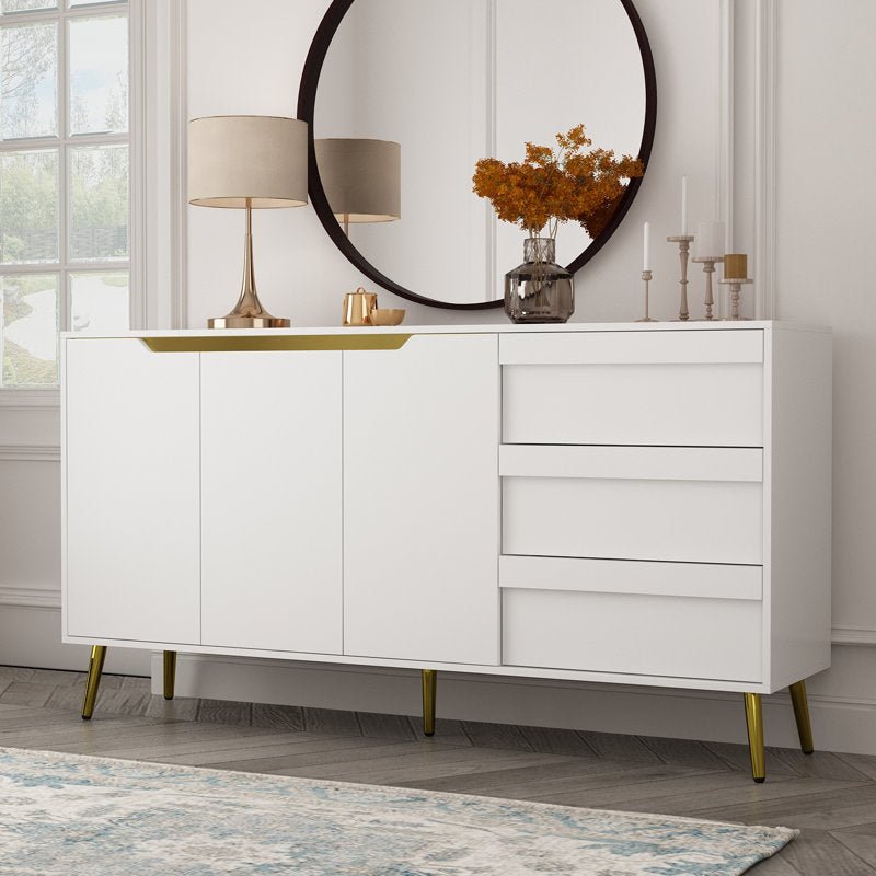 Royal | Contemporary Wood Buffet Table – 200×85×50 cm - Al Rugaib Furniture