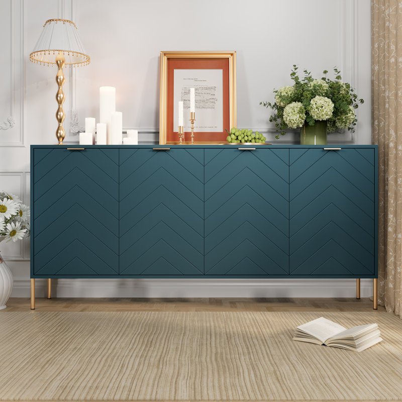 Royal | Contemporary Wooden Buffet Table – 200×85×50 cm Buffets| Royal Furniture