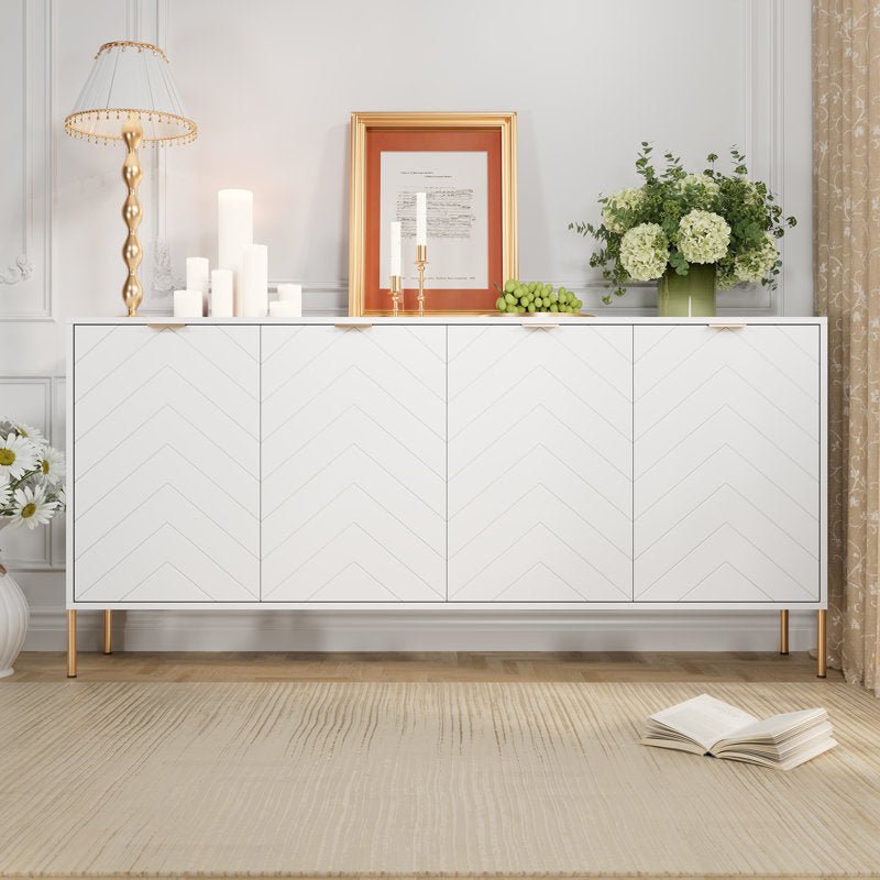 Royal | Contemporary Wooden Buffet Table – 200×85×50 cm Buffets| Royal Furniture