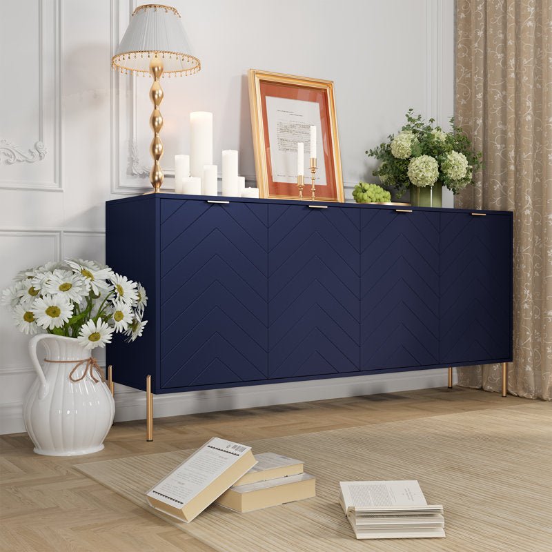 Royal | Contemporary Wooden Buffet Table – 200×85×50 cm Buffets| Royal Furniture