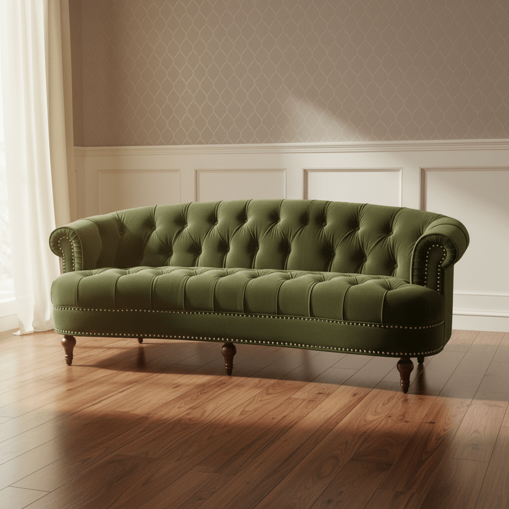 Royal EssenceEase Velvet Sofa – 220×80×85 cm Sofas & Loveseats| Royal Furniture