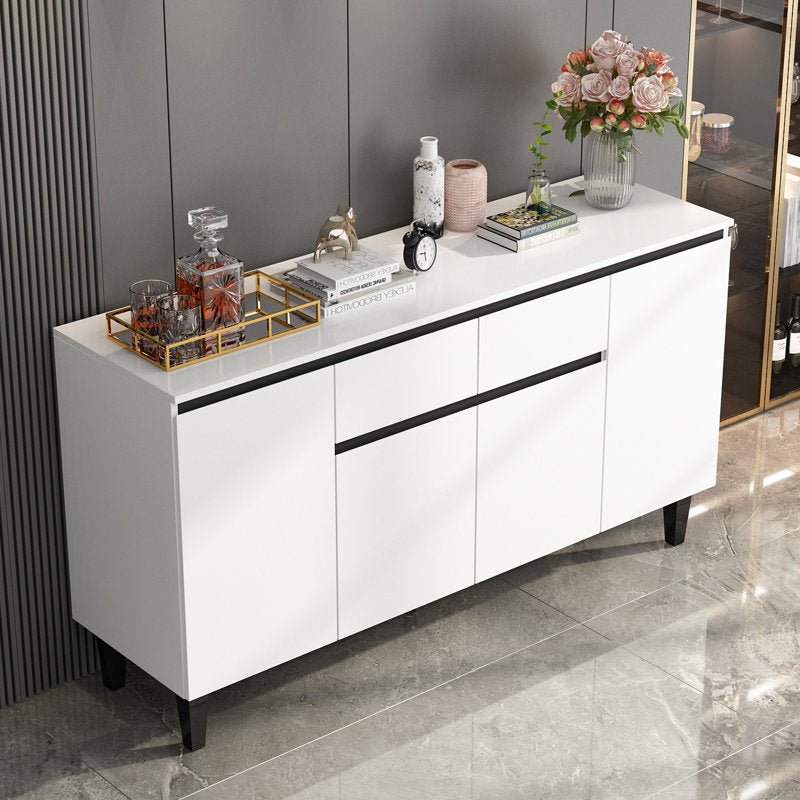 Royal | Modern White Wood Buffet Table – 200×85×50 cm Buffets| Royal Furniture