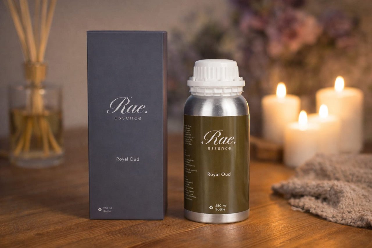 Royal Oud 250ml Fragrance Oil Diffusers| Rae Essence