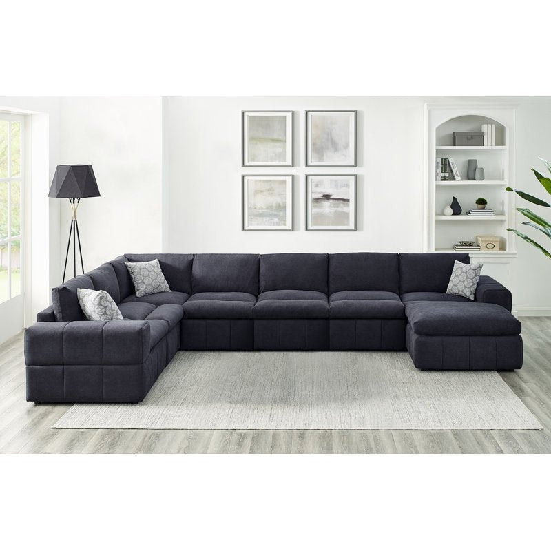 Royal | Retro Luxe U-Shape Sofa - 400x230x170 cm Sectionals| Royal Furniture