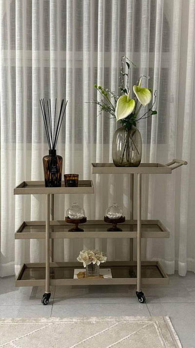 Royal | Serving Cart 110×85×40 cm - Al Rugaib Furniture