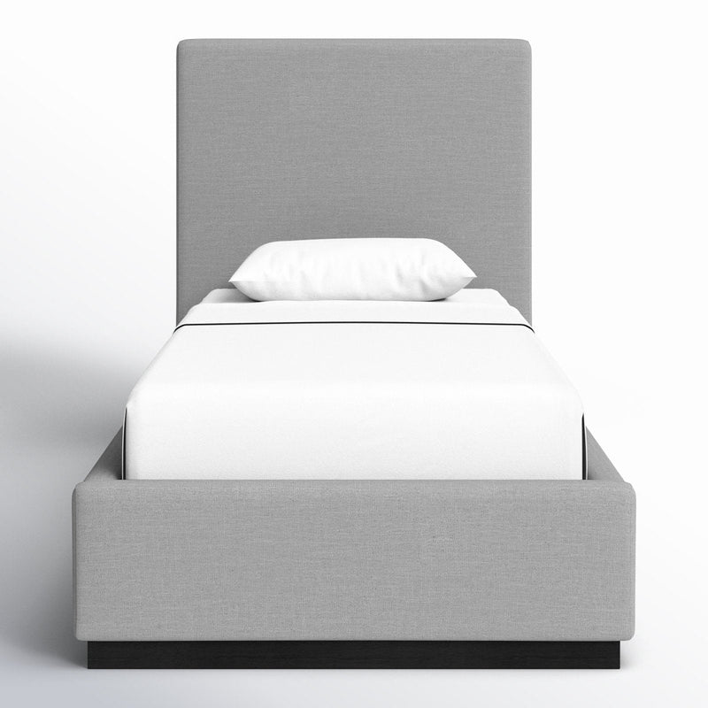 Royal | SoftPanel Linen Upholstered Single Bed - Al Rugaib Furniture