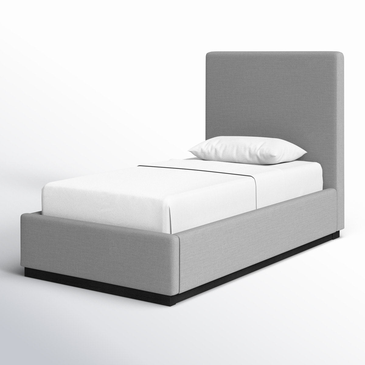 Royal | SoftPanel Linen Upholstered Single Bed Beds| Royal Furniture
