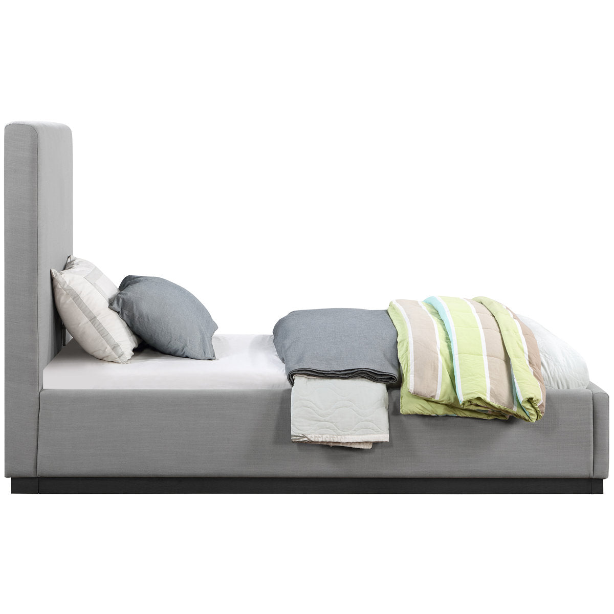 Royal | SoftPanel Linen Upholstered Single Bed Beds| Royal Furniture
