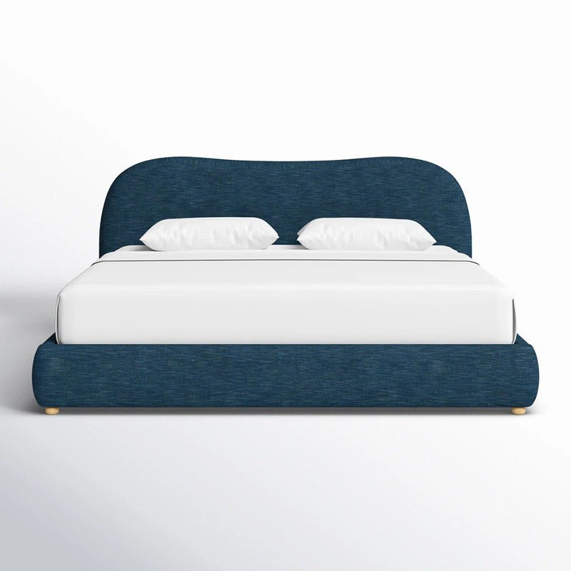 Royal | Swedish Wood Chanel Cloud Nine Bed in Blue Beds| Royal Furniture