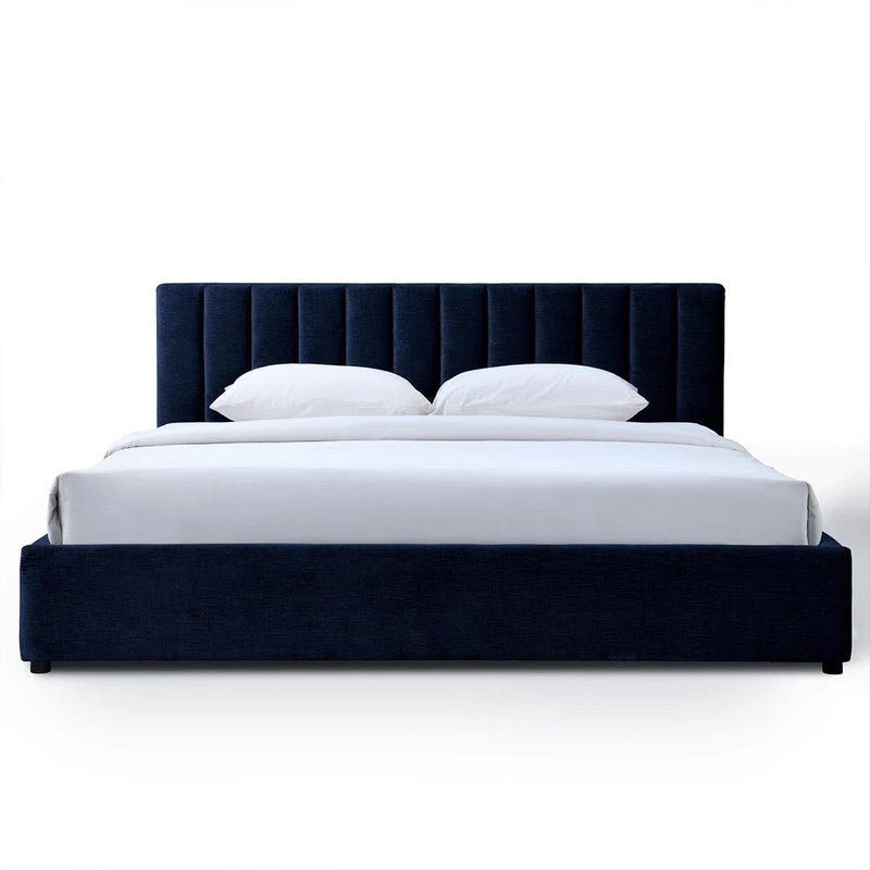 Royal | Swedish Wood Chanel Cosmo Comfort Bed in Blue - Al Rugaib Furniture