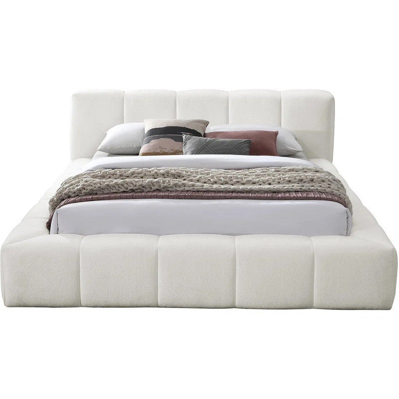 Royal | Swedish Wood Chanel Luxe Harmony Bed in Off White - Al Rugaib Furniture