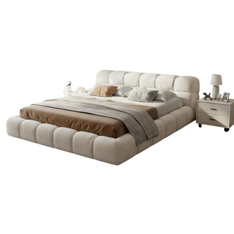 Royal | Swedish Wood Chanel Modern Bed in Beige Beds| Royal Furniture
