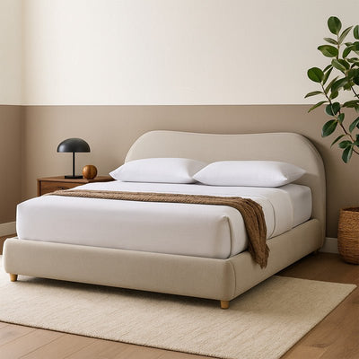 Royal | Swedish Wood Chanel Oasis Haven Bed in Light Gray - Al Rugaib Furniture