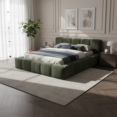 Royal | Swedish Wood Chanel Timeless Rest Bed in Green - Al Rugaib Furniture