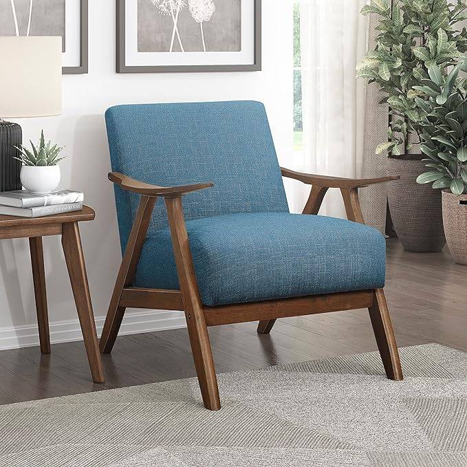 Royal | Swedish Wood Relax Chair with Soft Chanel Upholstery – Gray – 77×80×85 cm Chairs| Royal Furniture