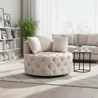 Royal | Velvet Chair – 100×85×85 cm - Al Rugaib Furniture