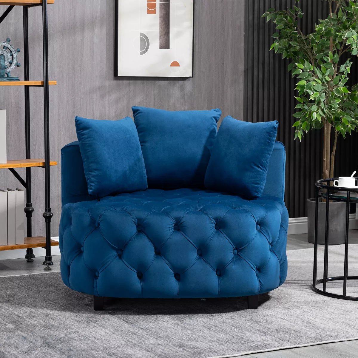 Royal | Velvet Chair – 100×85×85 cm Chairs| Royal Furniture