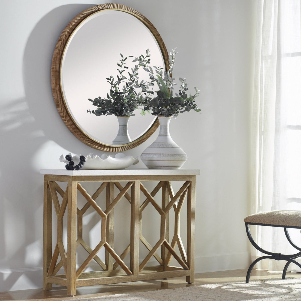 Ruffled Feathers Bowl Table Decors| Uttermost