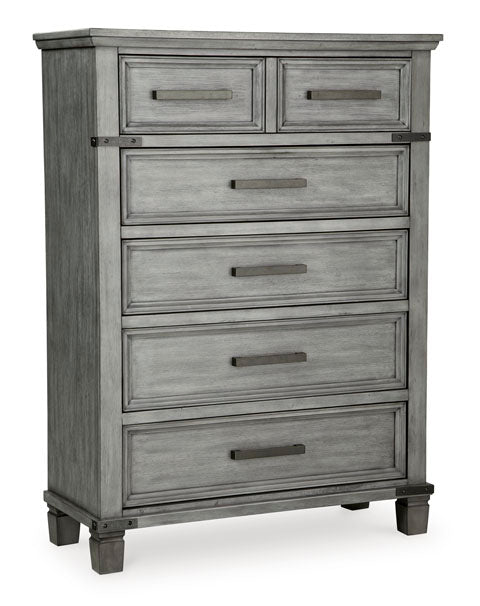 Russelyn Five Drawer Chest - Al Rugaib Furniture