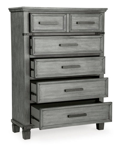 Russelyn Five Drawer Chest - Al Rugaib Furniture
