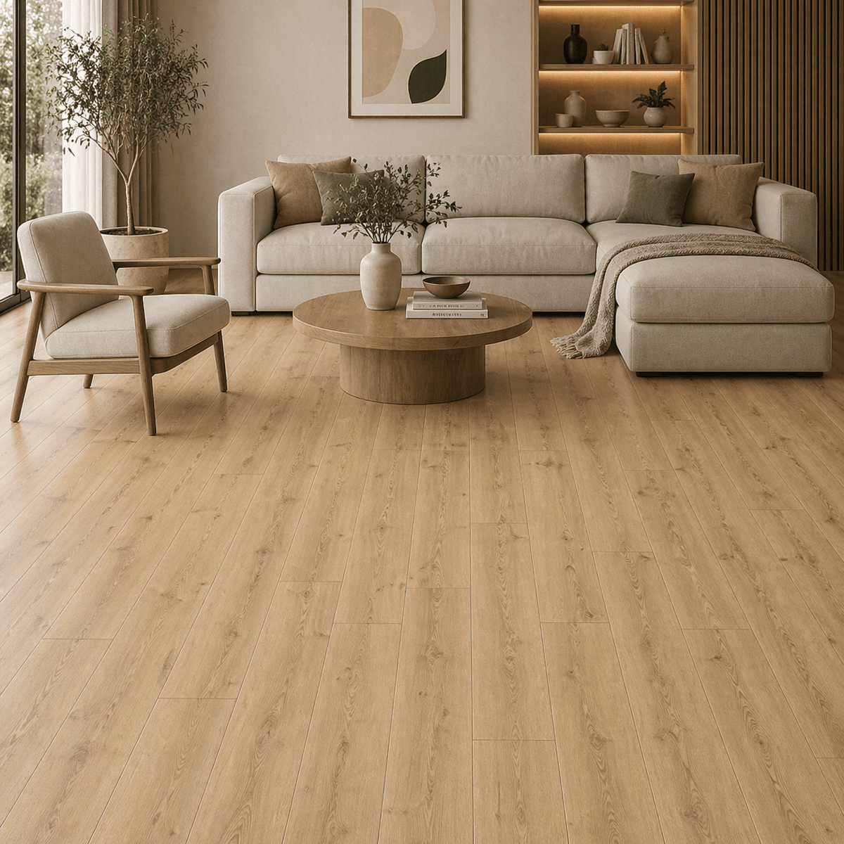 Rustic Oak Beige Glue down Carpet Tile Box-0 Tiles Per Box Tiles| Tarkett