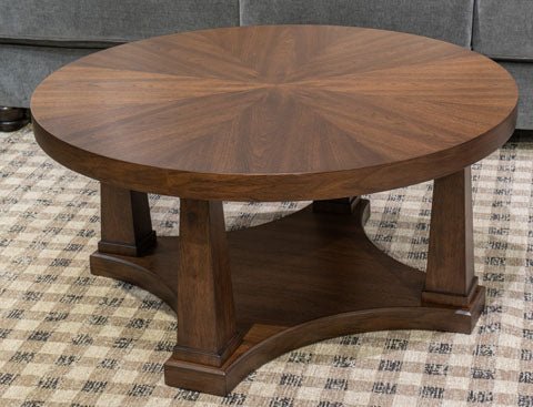 Rustic Plains Round Cocktail Table Coffee Tables| Ashley Homestore