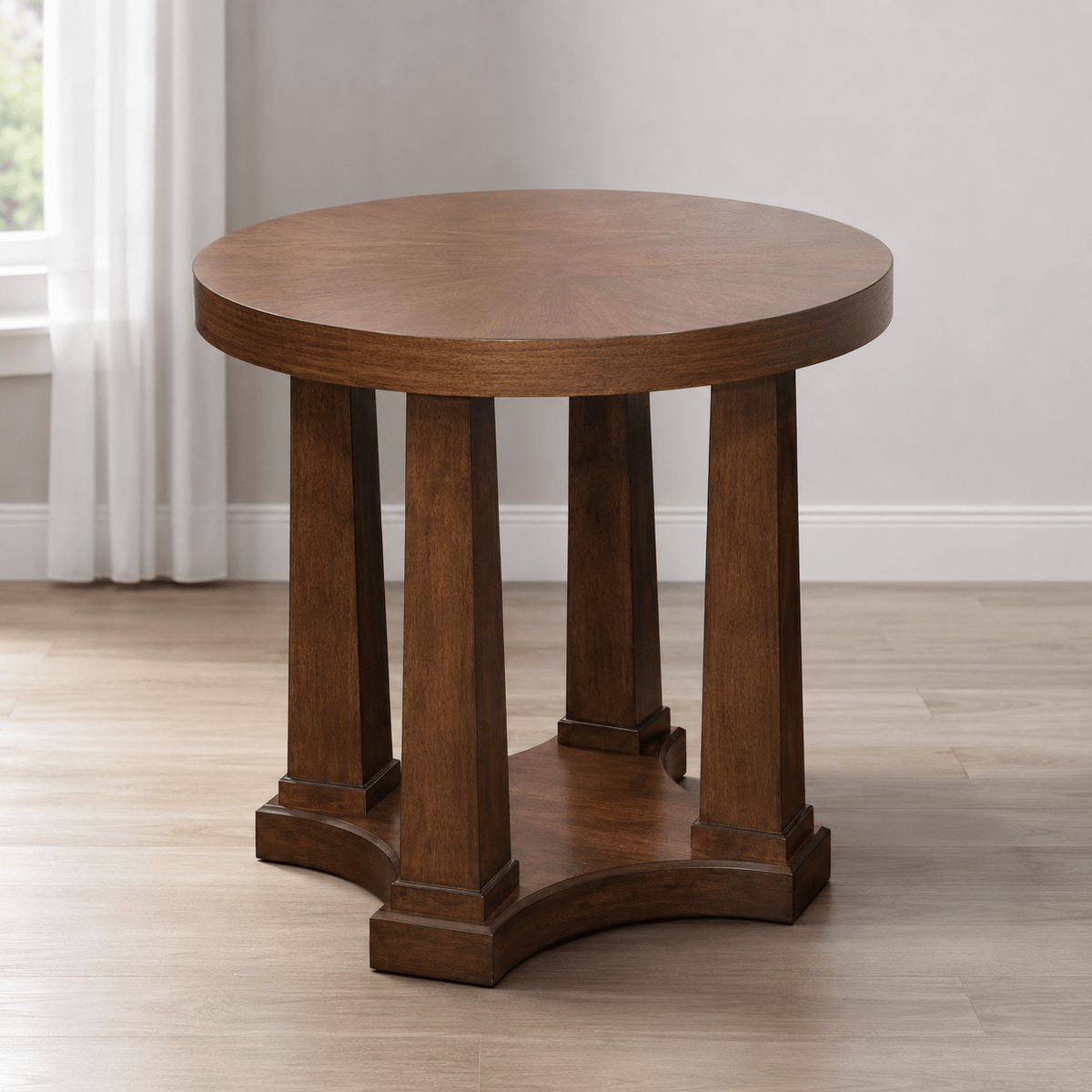 Rustic Plains Round End Table End Tables| Ashley Homestore