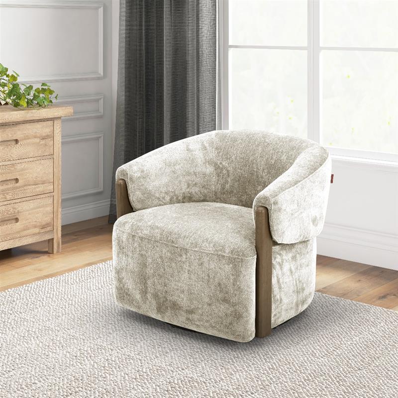 Rustic swivel chair - Al Rugaib Furniture