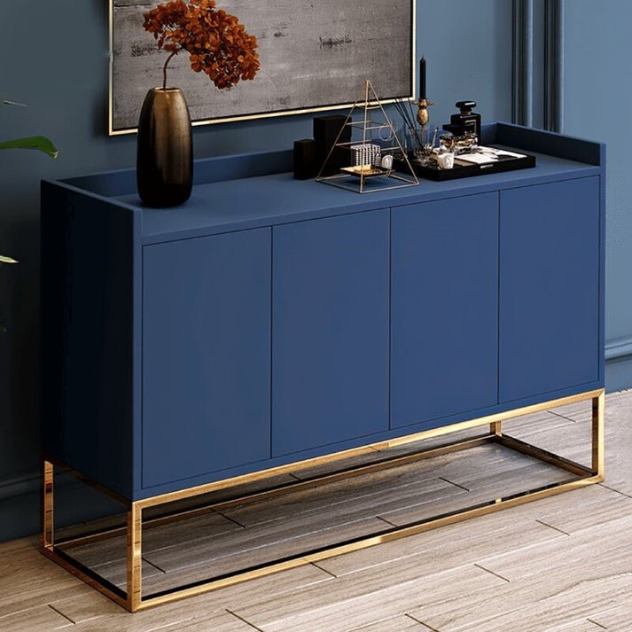 Rustic Wood and Iron Console Table – 160×40×80 cm - Al Rugaib Furniture