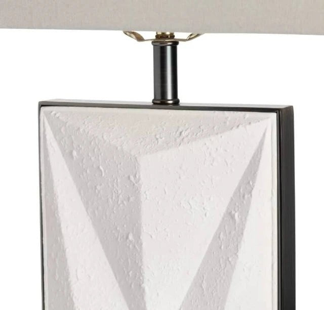 Rylan Faceted Cast Lamp Table Lamps| Crestview