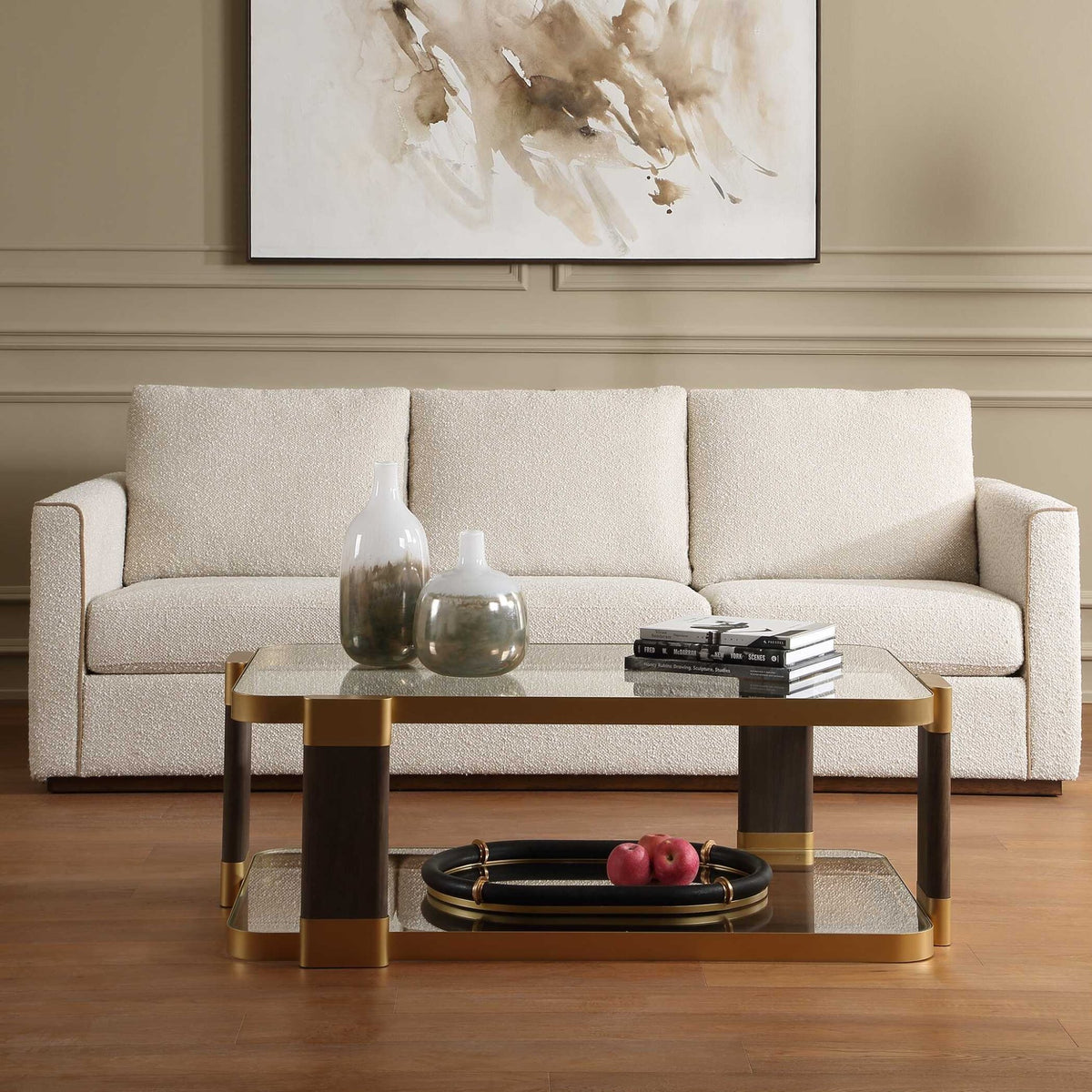 Ryles Glass Coffee Table Coffee Tables| Uttermost