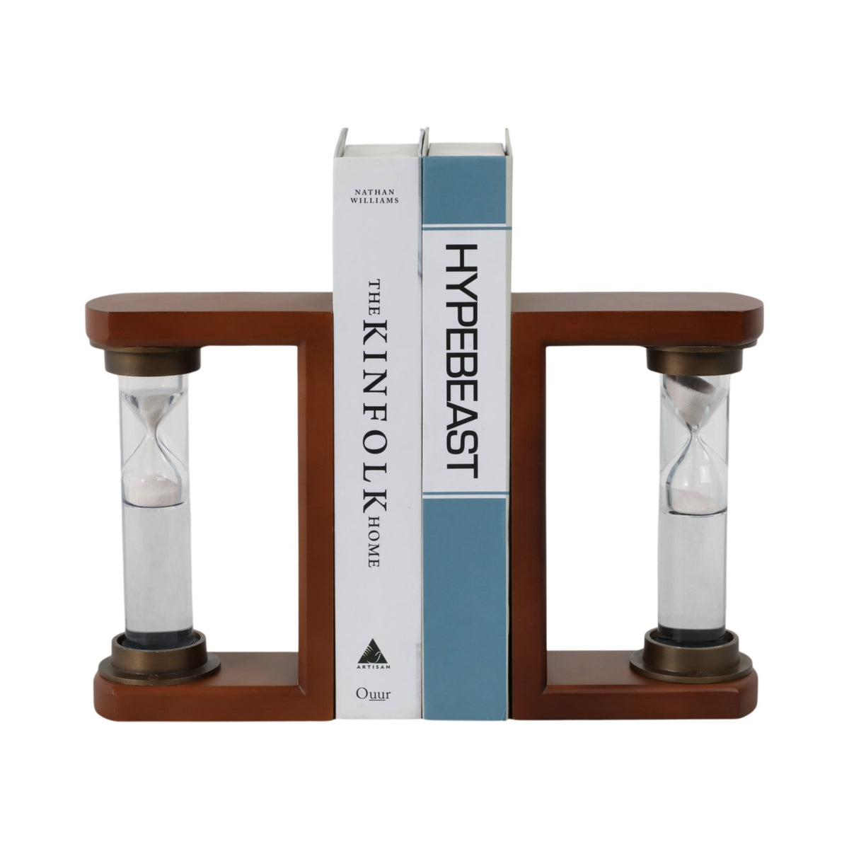 S/2 10" Levine Hourglass Bookends Table Decors| Sagebrook Home