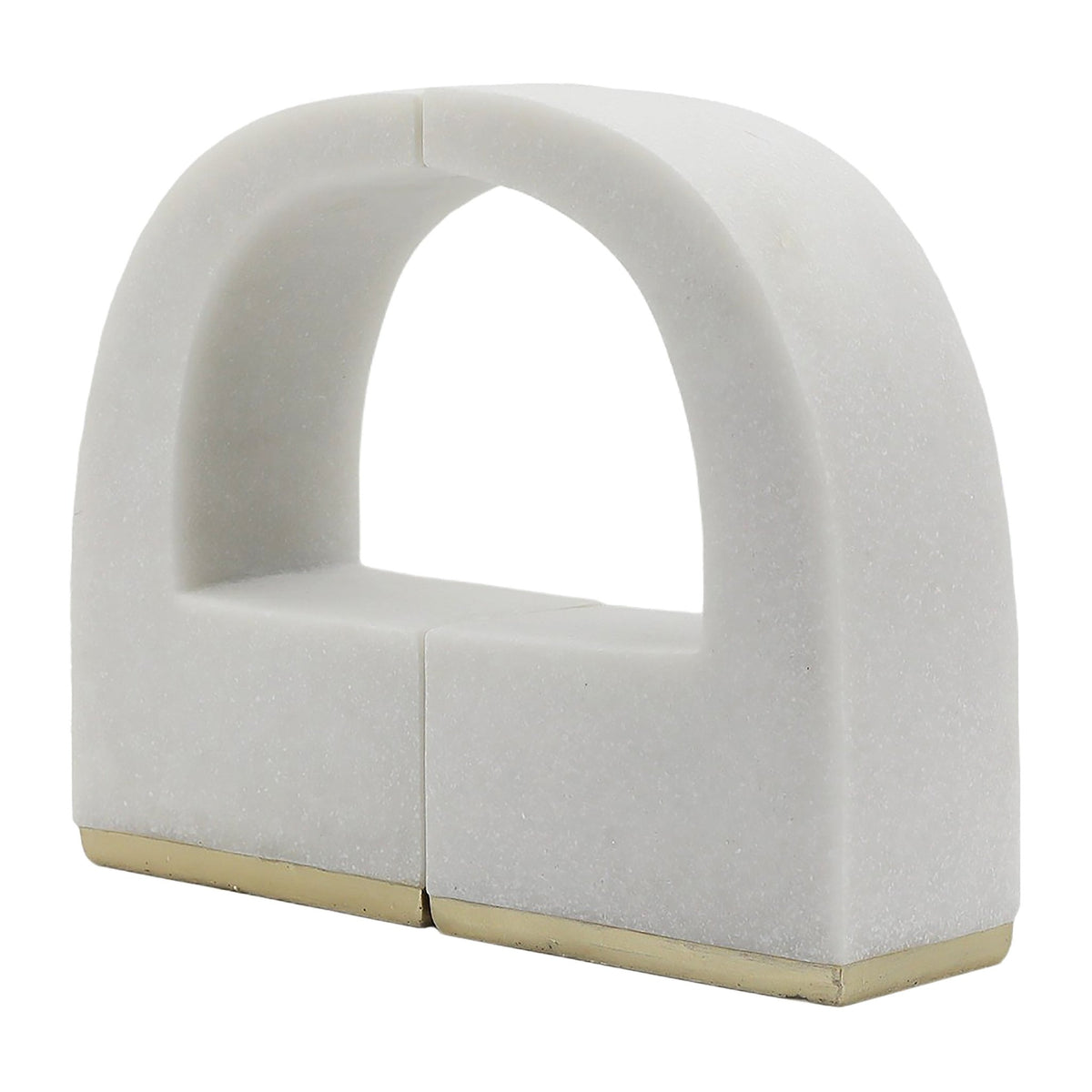 S/2 10" QUOTE BOOKENDS, WHITE Table Decors| Sagebrook Home