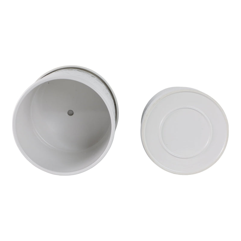 S/2 10/12" Daisy Flower Planter, White - Al Rugaib Furniture